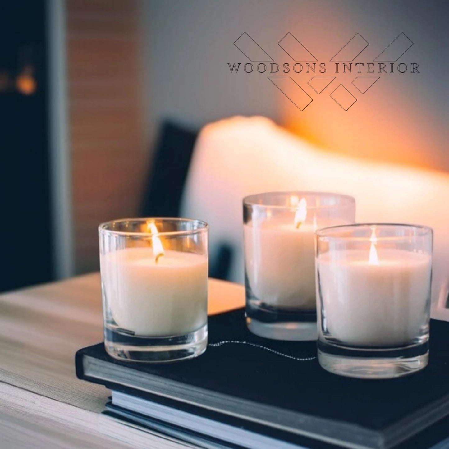 Scented Votive Glass Candles