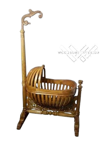 Wooden Baby Cradle