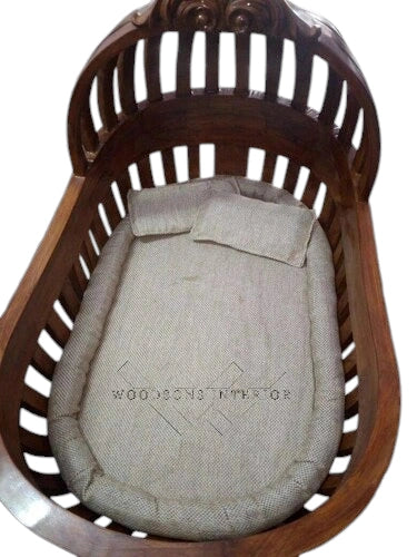 Wooden Baby Cradle