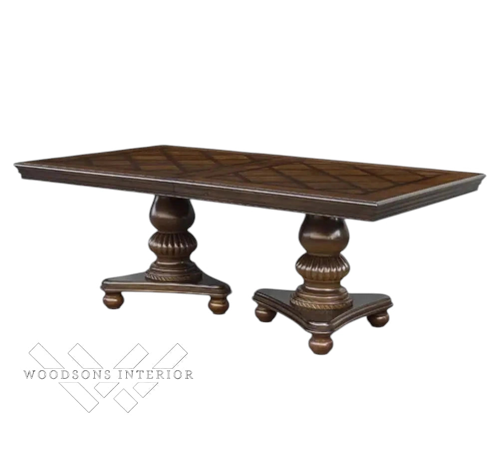 Classic Cherry Veneer Dining Set