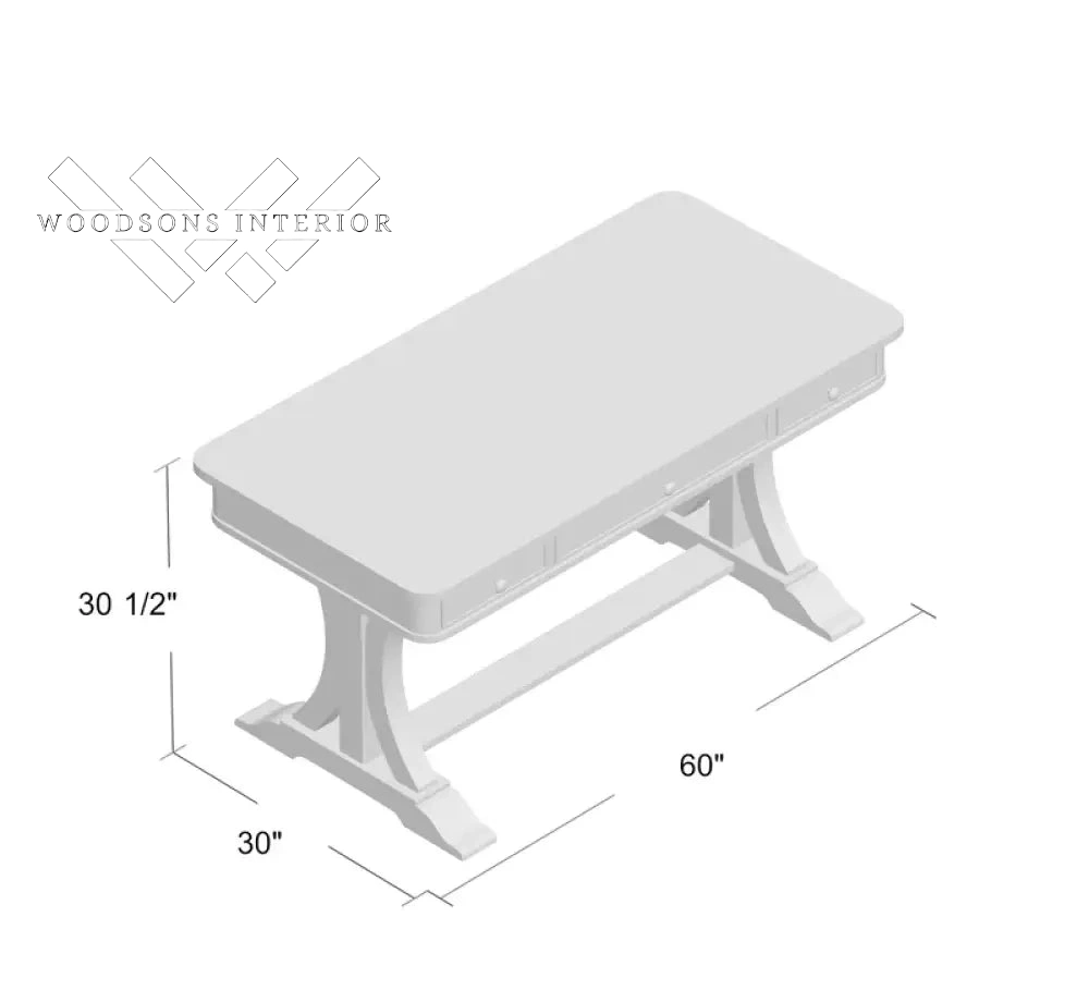 Wood Office Desk