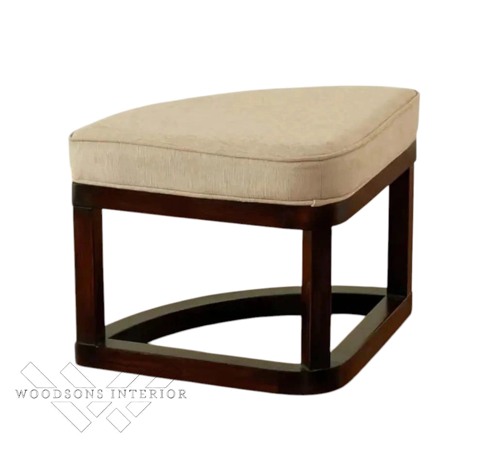 Rubberwood Dining Set with 4 Stools