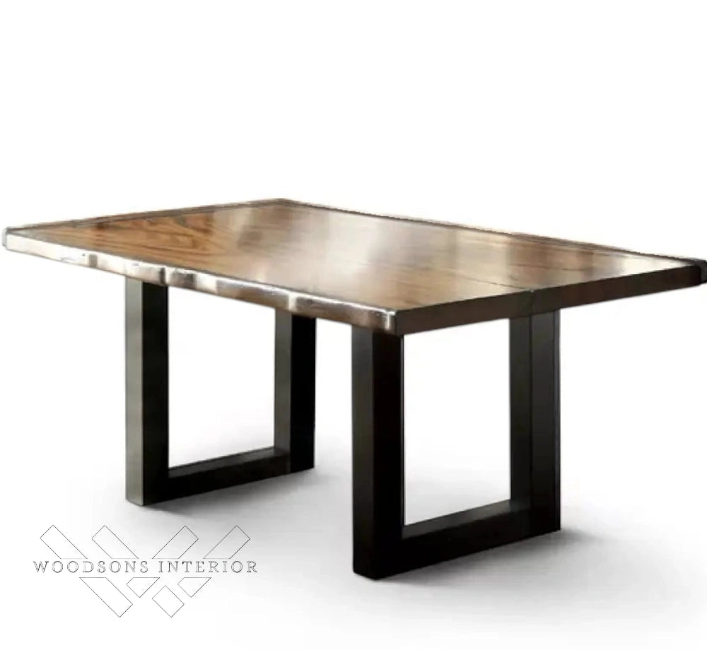 Two-Tone Contemporary Dining Table