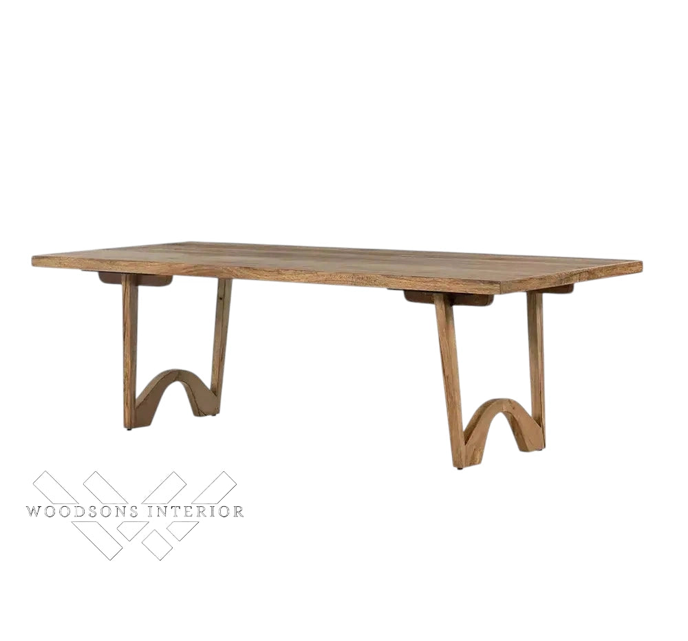 Rustic Elegance Wooden Dining Table
