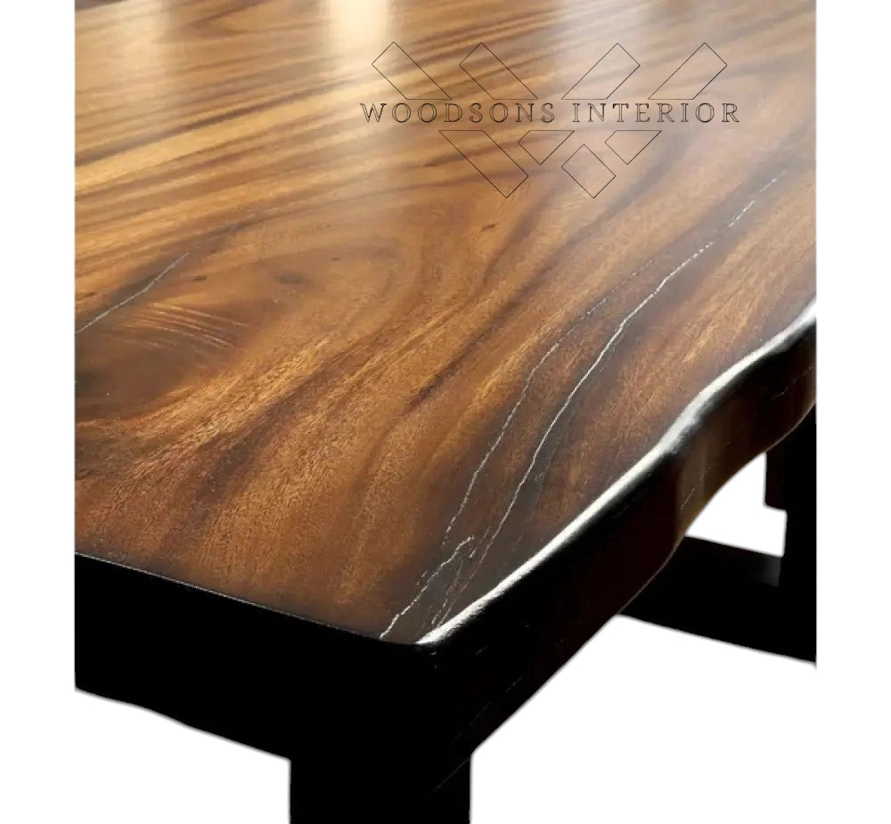 Two-Tone Contemporary Dining Table