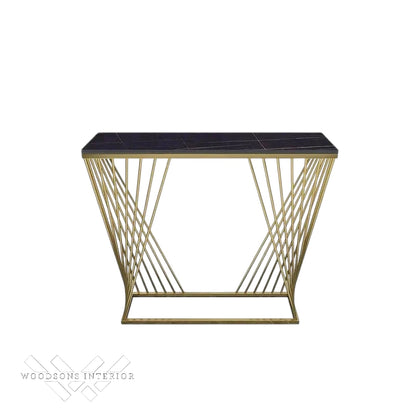 Trapezoid Design Console Table