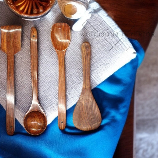 Kitchen Spoon Set (4) - WOODSONS INTERIOR