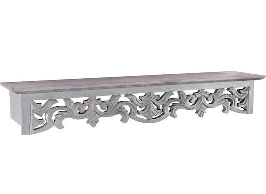 Hand-Carved Wooden Wall Shelves - WOODSONS INTERIOR