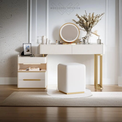Vailora Modern Vanity with Charging & Bluetooth