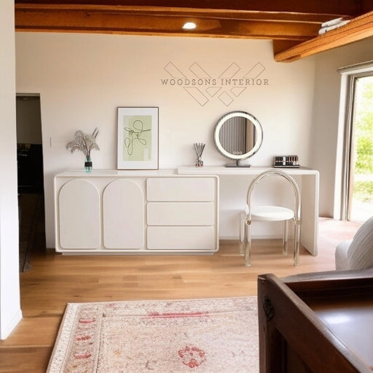Arem Cream Extendable Vanity