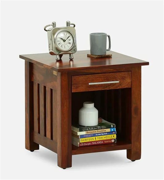 GF HOUSE Bedside Table Honey - WOODSONS INTERIOR