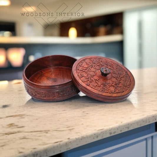 Wooden Roti Box 1.5L