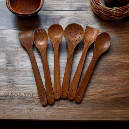 Neptune 6pc Wooden Set - WOODSONS INTERIOR
