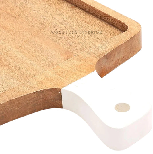 Tabor Wooden Cutting Board  Large Mango Wood