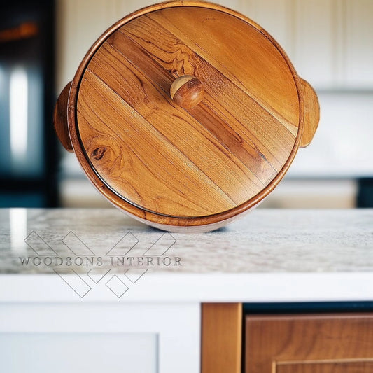 Wooden Chapati Warmer