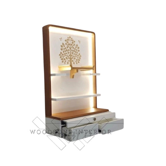 Modern Minimalist Pooja Mandir