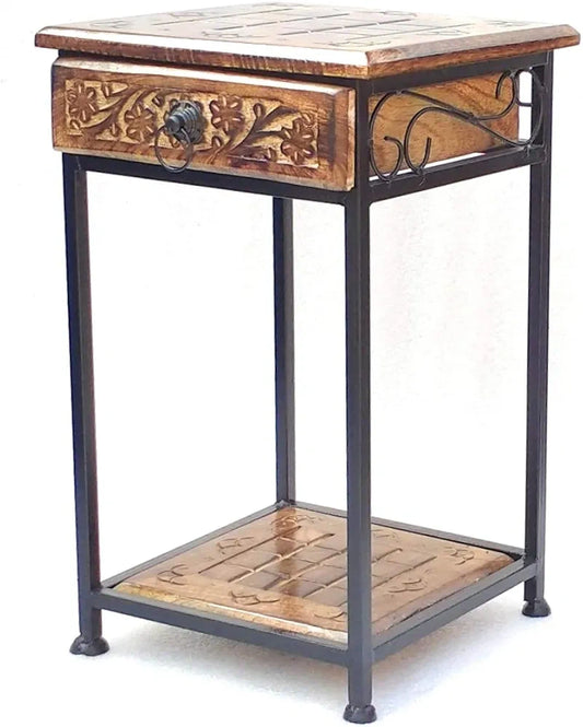 Wood & Iron Table - WOODSONS INTERIOR