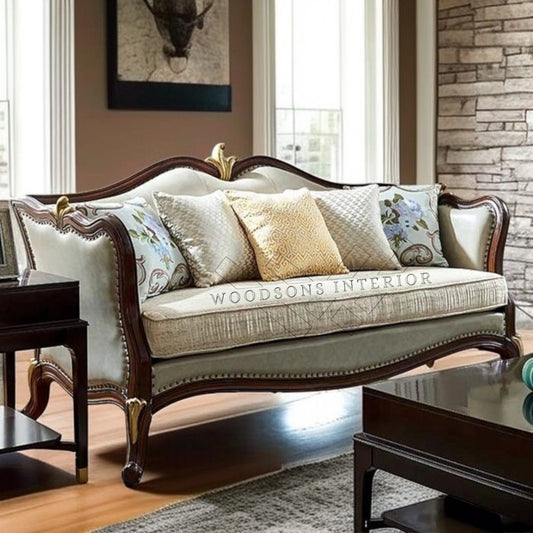ErgoLux Plush Sofa
