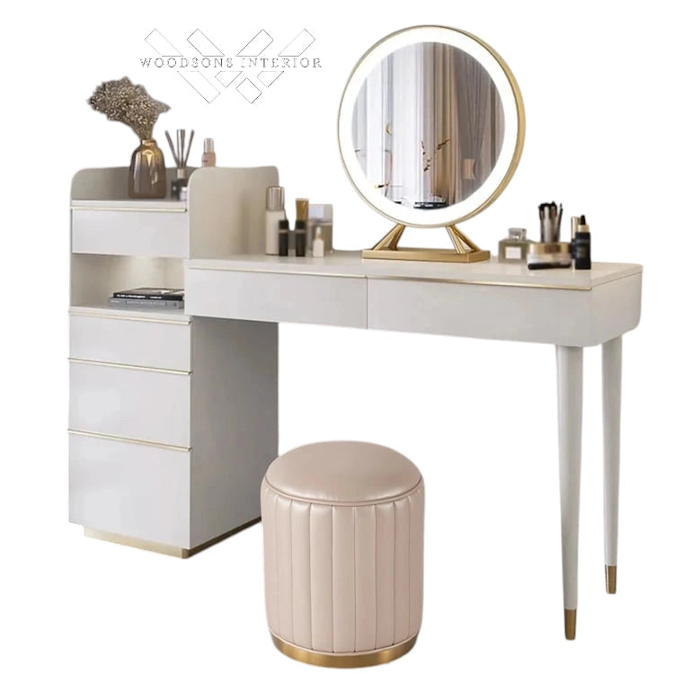 Off-White Vanity Set