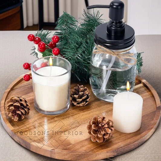 Wooden Tray for Table Decor