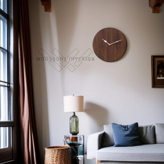 Wooden Wall Clock