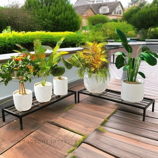 Metal Pot Holder Rack