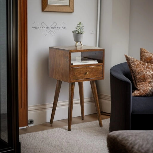 Wooden Bedside Table