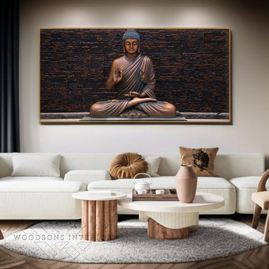 Lord Buddha Canvas Wall Painting