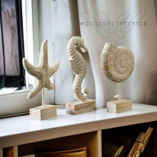 Starfish | Conch | Seahorse Figurines Ornaments
