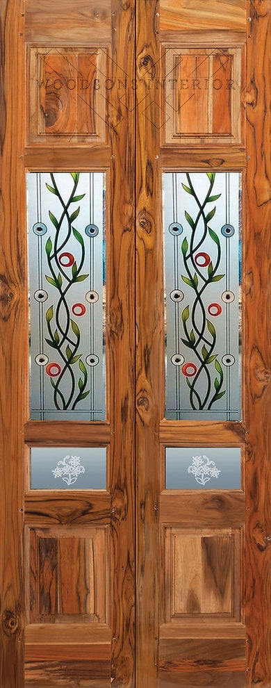 Glass Pooja Doors