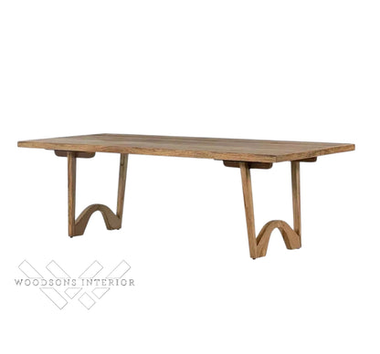 Rustic Elegance Wooden Dining Table