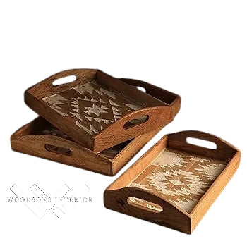 Tribal Mango Wood Tray