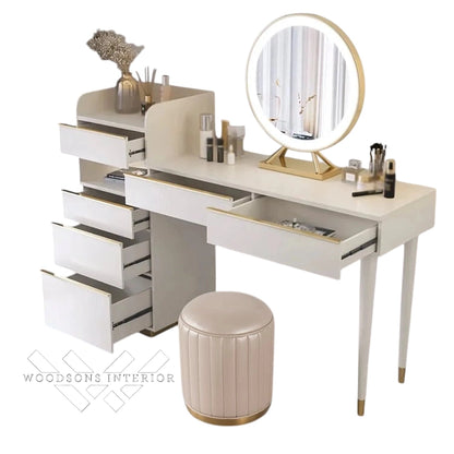 Off-White Vanity Set