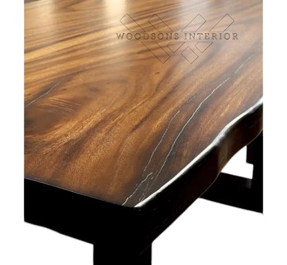 Two-Tone Contemporary Dining Table