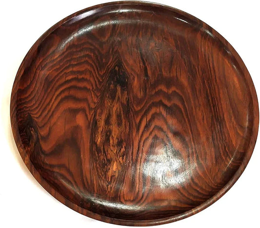 Sheesham Wooden Plate - WOODSONS INTERIOR